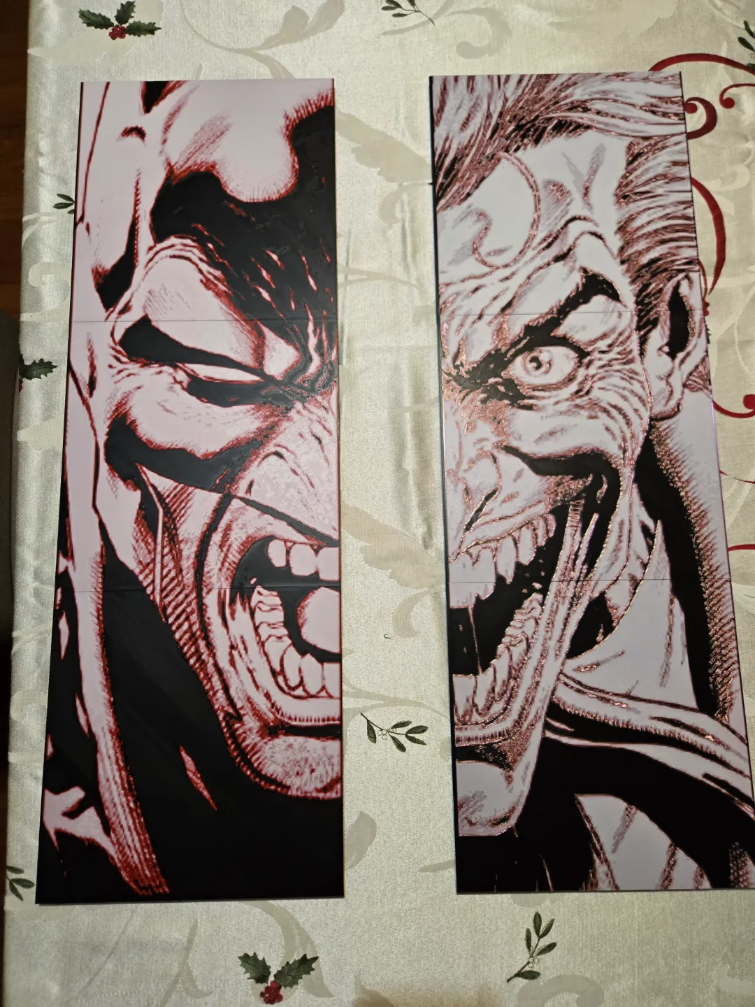 Joker Multipart Hueforge Wall Art, photo 4 of 4 - Joker Multipart Hueforge Wall Art Art