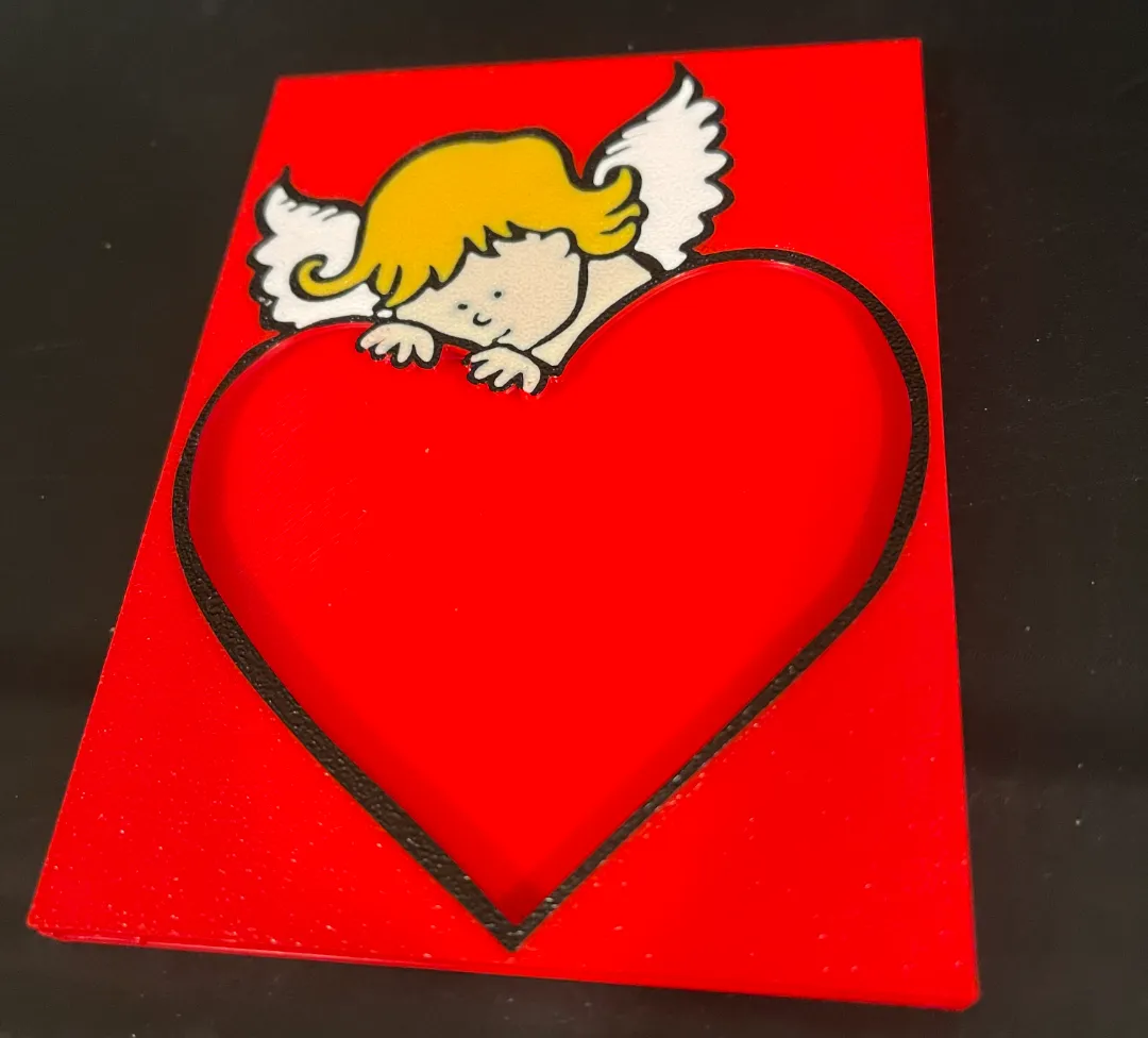 cupid heart photo frame - Wedding & Love Frames, in stock in India