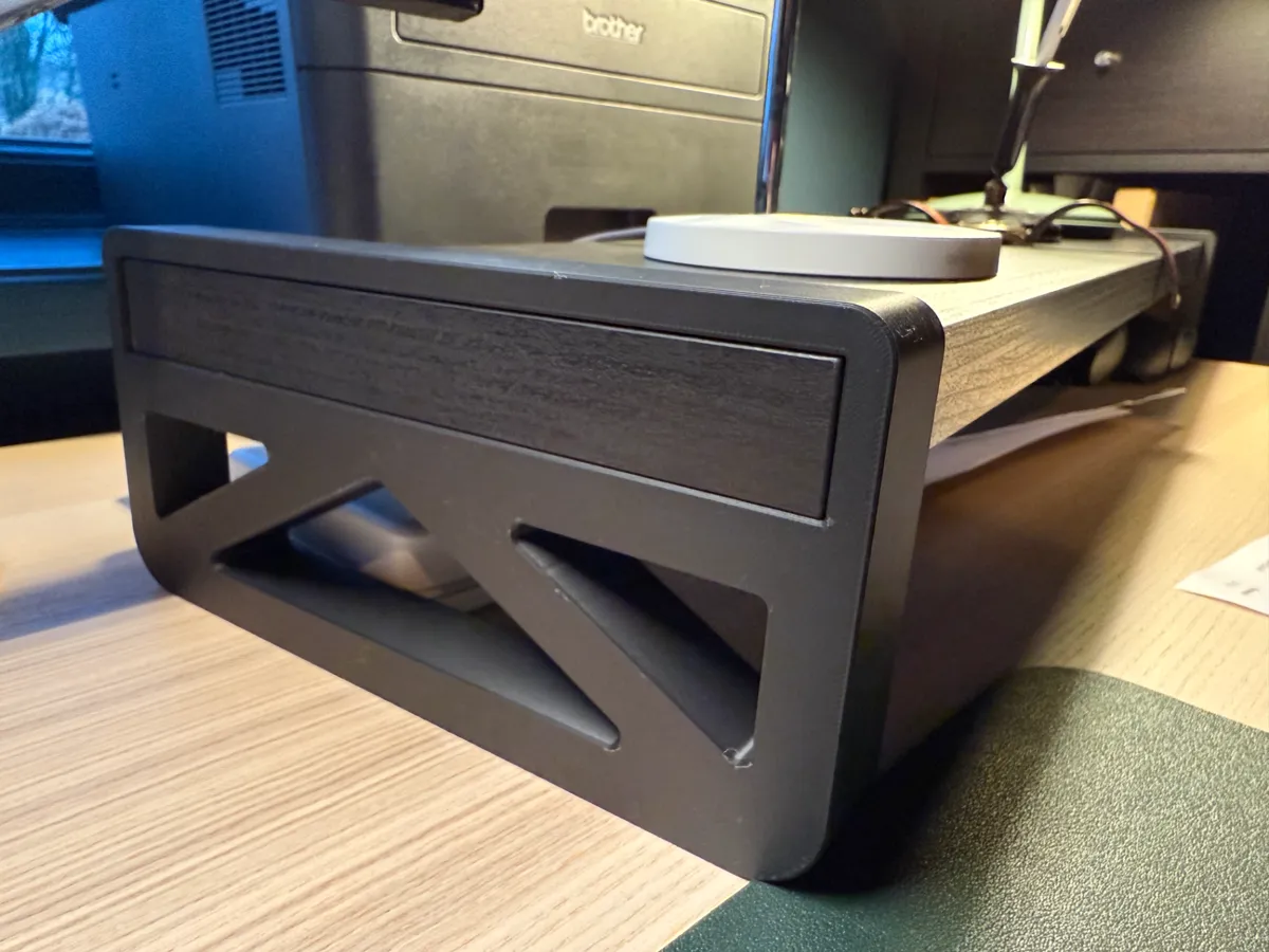 IKEA Bergshult 80x20cm monitor stand desk riser