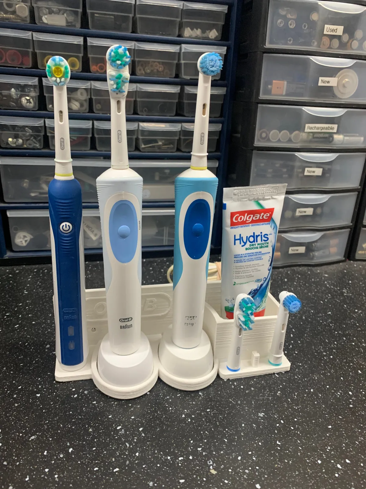 Multi Rechargeable Toothbrush Holder