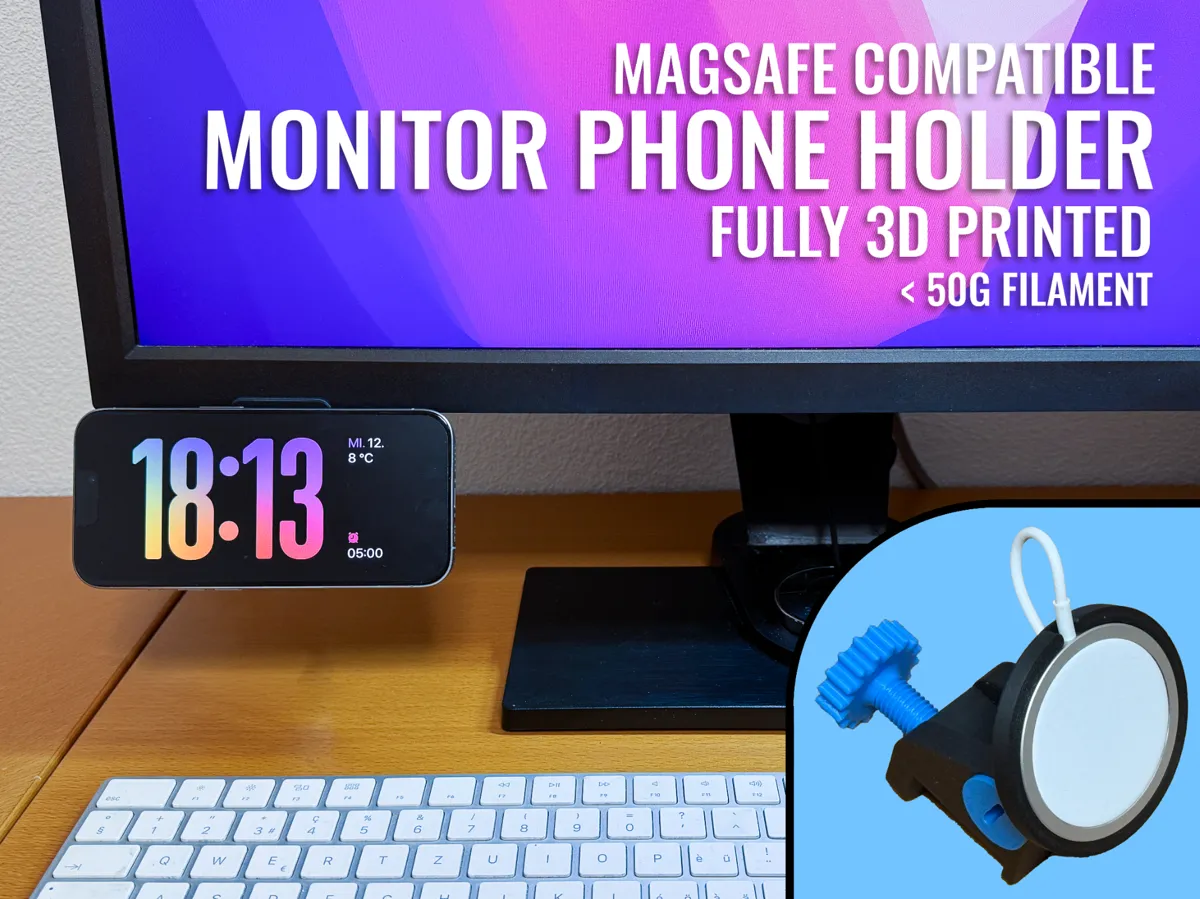 MagSafe Monitor Phone Holder