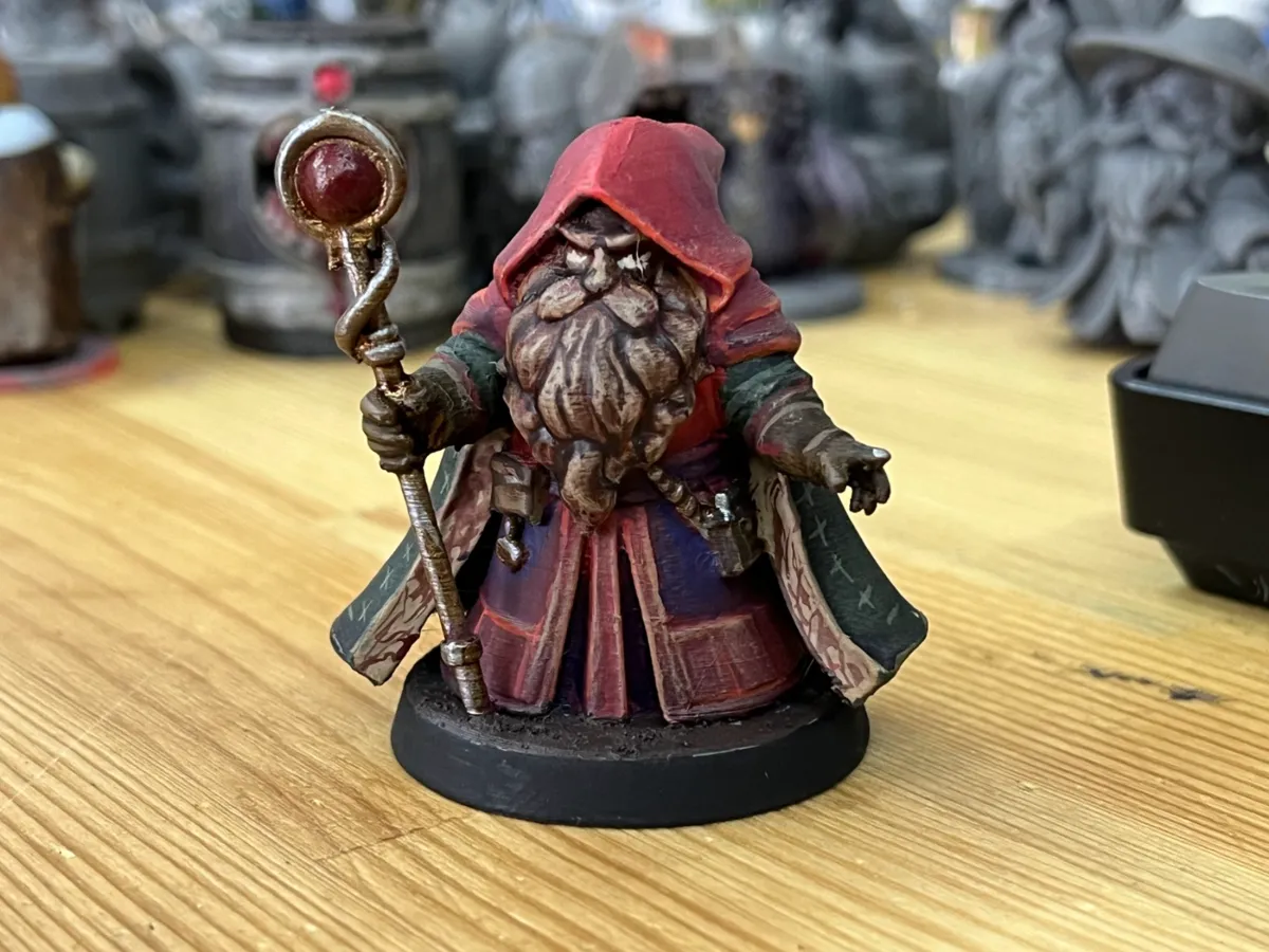 Dwarf Wizard | DnD, Pathfinder, Wargame Miniature