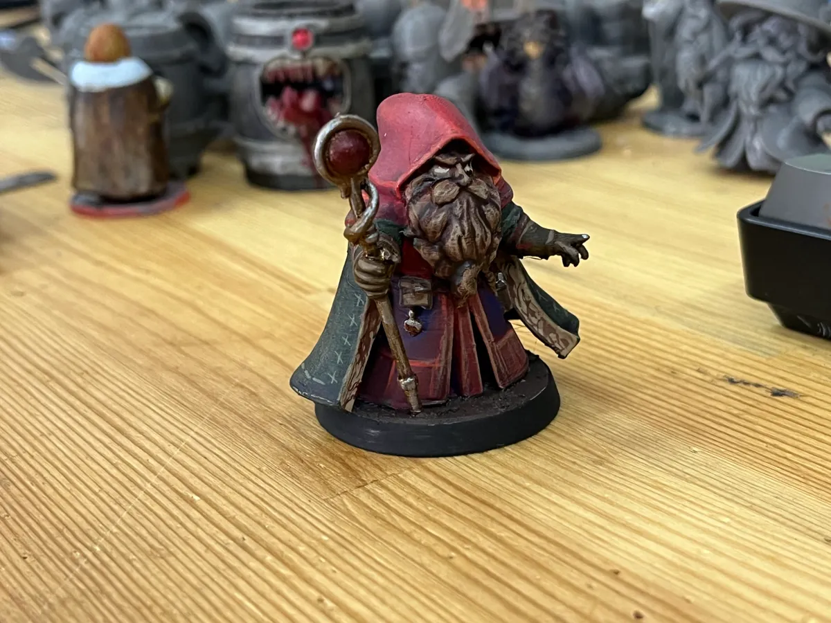 Dwarf Wizard | DnD, Pathfinder, Wargame Miniature, photo 3 of 4 - Dwarf Wizard | DnD, Pathfinder, Wargame Miniature Board Games & Tabletop
