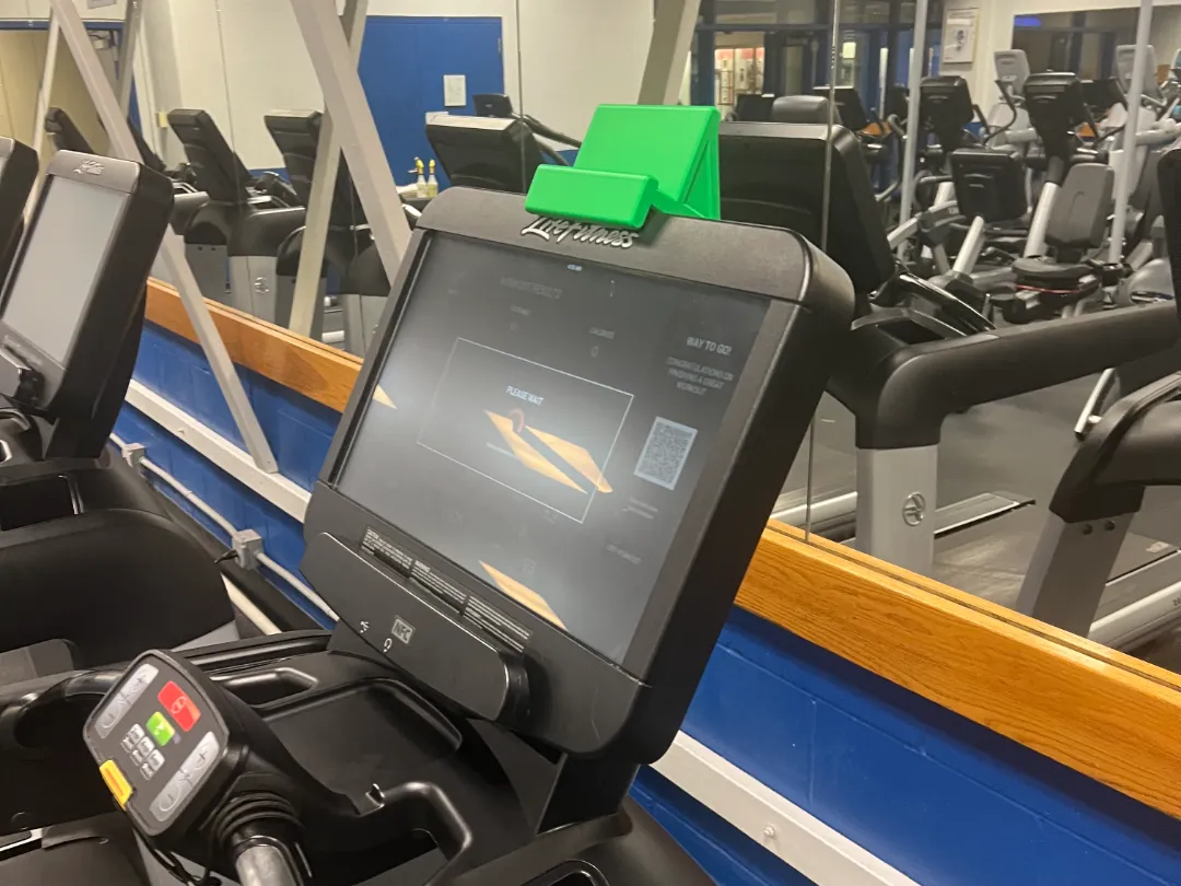 Treadmill Phone and Tablet Shelf