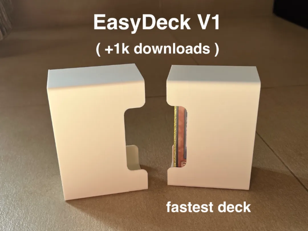 EasyDeck V1 ~ 80 Sleeved Cards