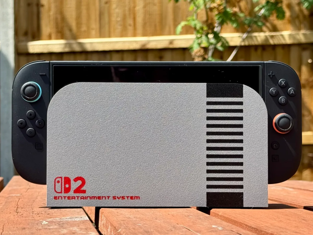 Nintendo Switch 2 NES style dock face plate/facia