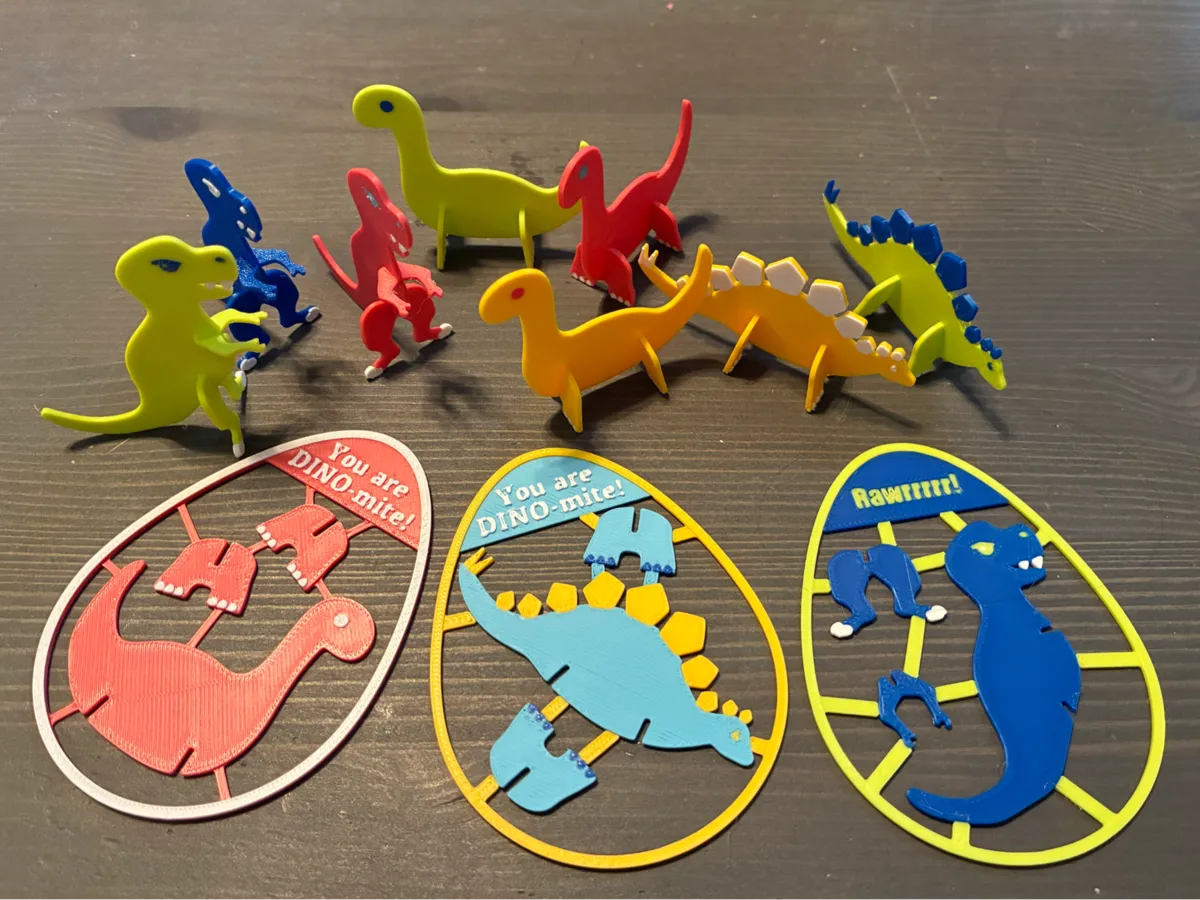 Dinosaur Kit Card Trio