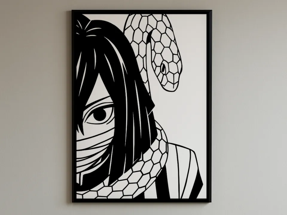 Obanai Iguro Wall Art