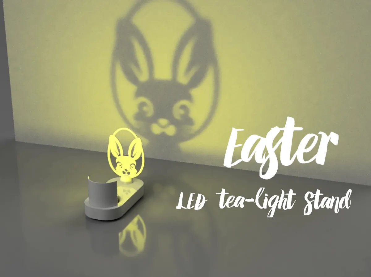 Easter LED tea-light Stand