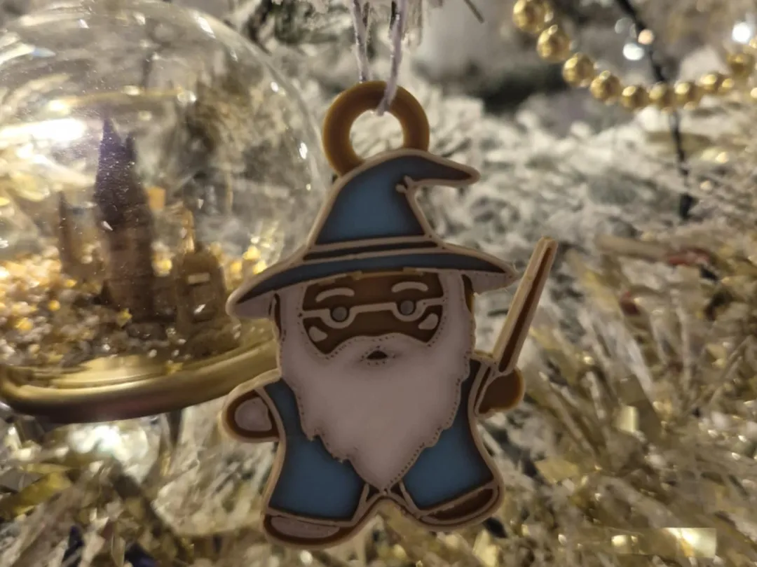 Albus Dumbledore Gingerbread Christmas Ornament