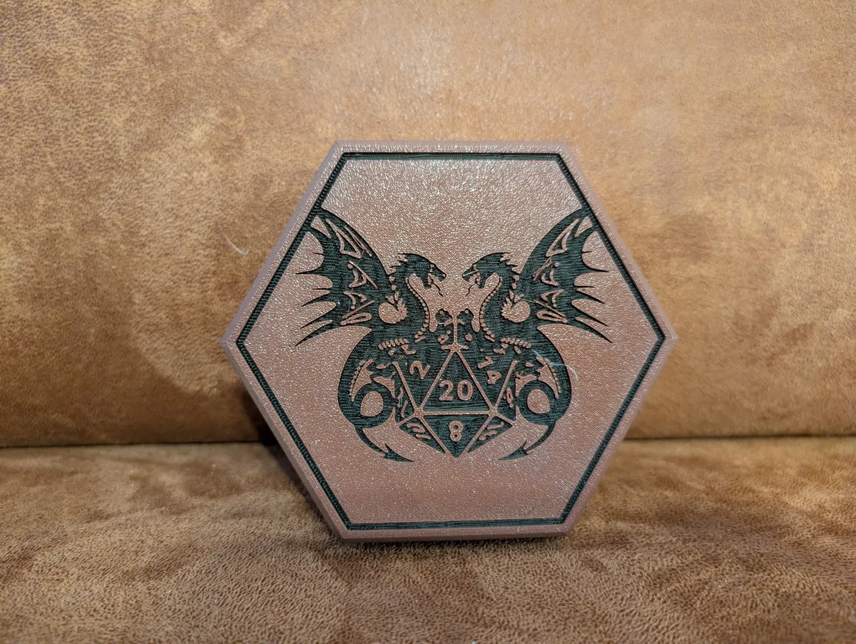 D&D Dice Box Dragon with Character slot, photo 3 of 4 - D&D Dice Box Dragon with Character slot Board Games & Tabletop