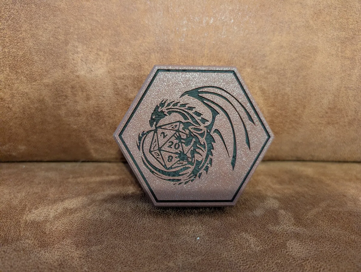 D&D Dice Box Dragon with Character slot, photo 4 of 4 - D&D Dice Box Dragon with Character slot Board Games & Tabletop
