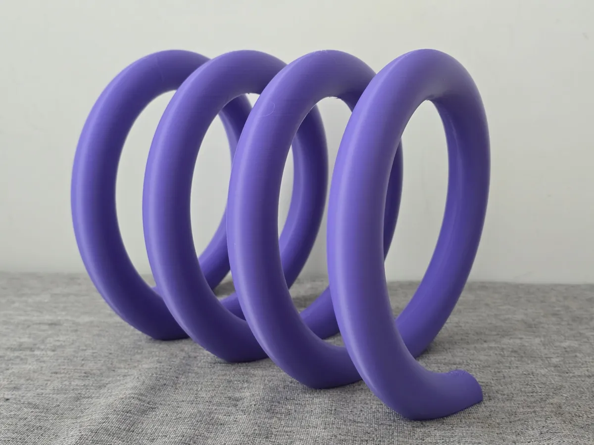 Funky Danish Pastel Coiled Book Retro Spiral Stand, photo 4 of 4 - Funky Danish Pastel Coiled Book Retro Spiral Stand Storage & Organisation
