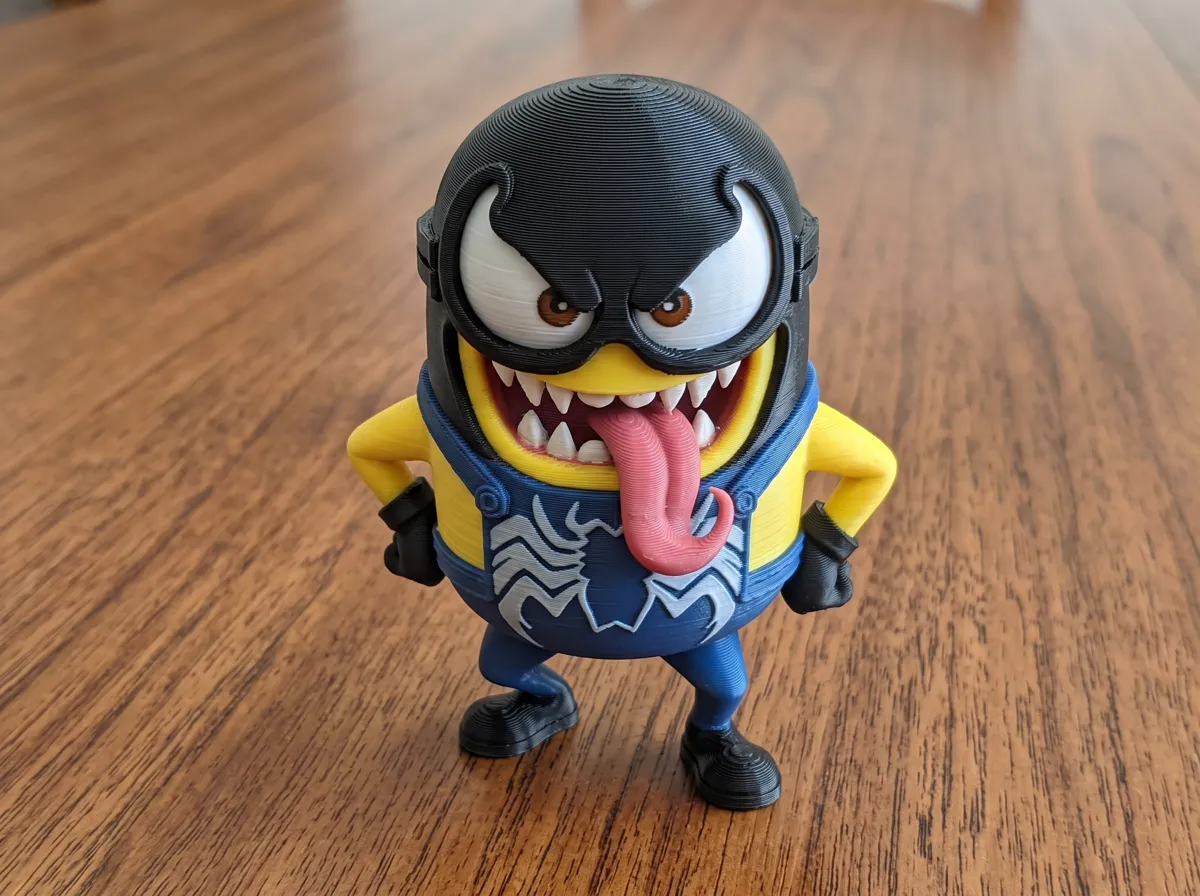 Venom Minion Figure | Minions x Marvel, photo 3 of 3 - Venom Minion Figure | Minions x Marvel Household