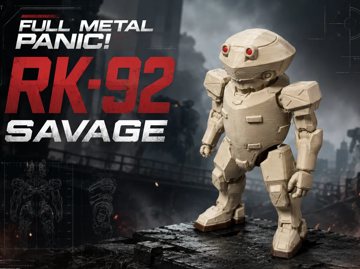 Full Metal Panic - Chibi RK92 SAVAGE - Chibi & Cute Character Figures, in stock
