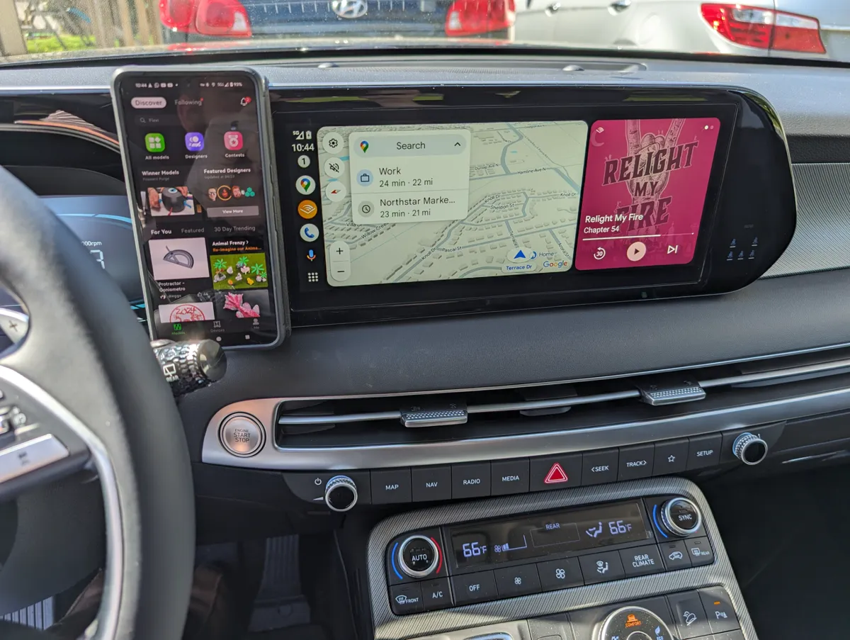 Hyundai Palisade Dash Phone Mount, photo 3 of 4 - Hyundai Palisade Dash Phone Mount Hobby & DIY