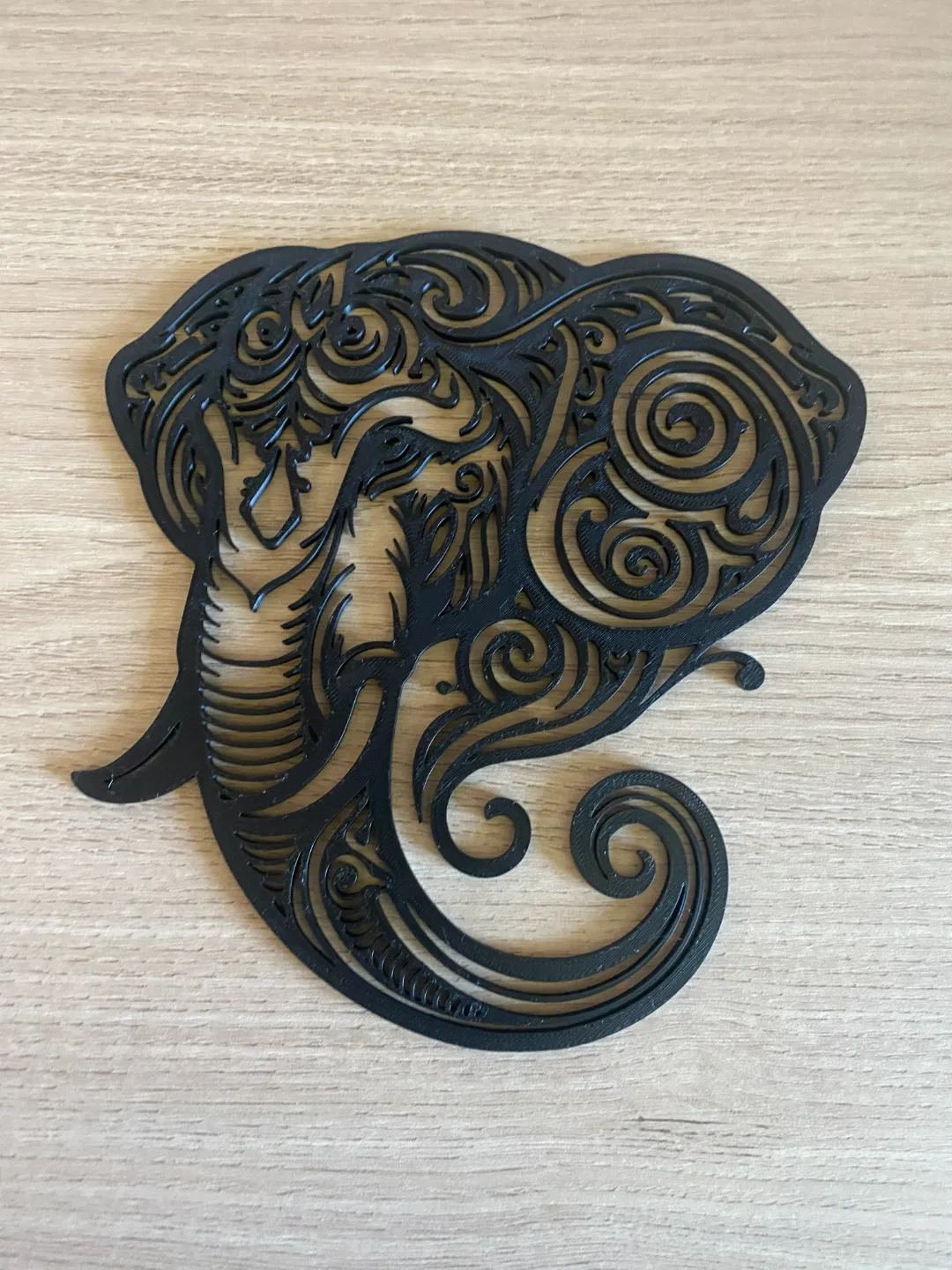 Elephant wall art, photo 3 of 4 - Elephant wall art Home Decor Items