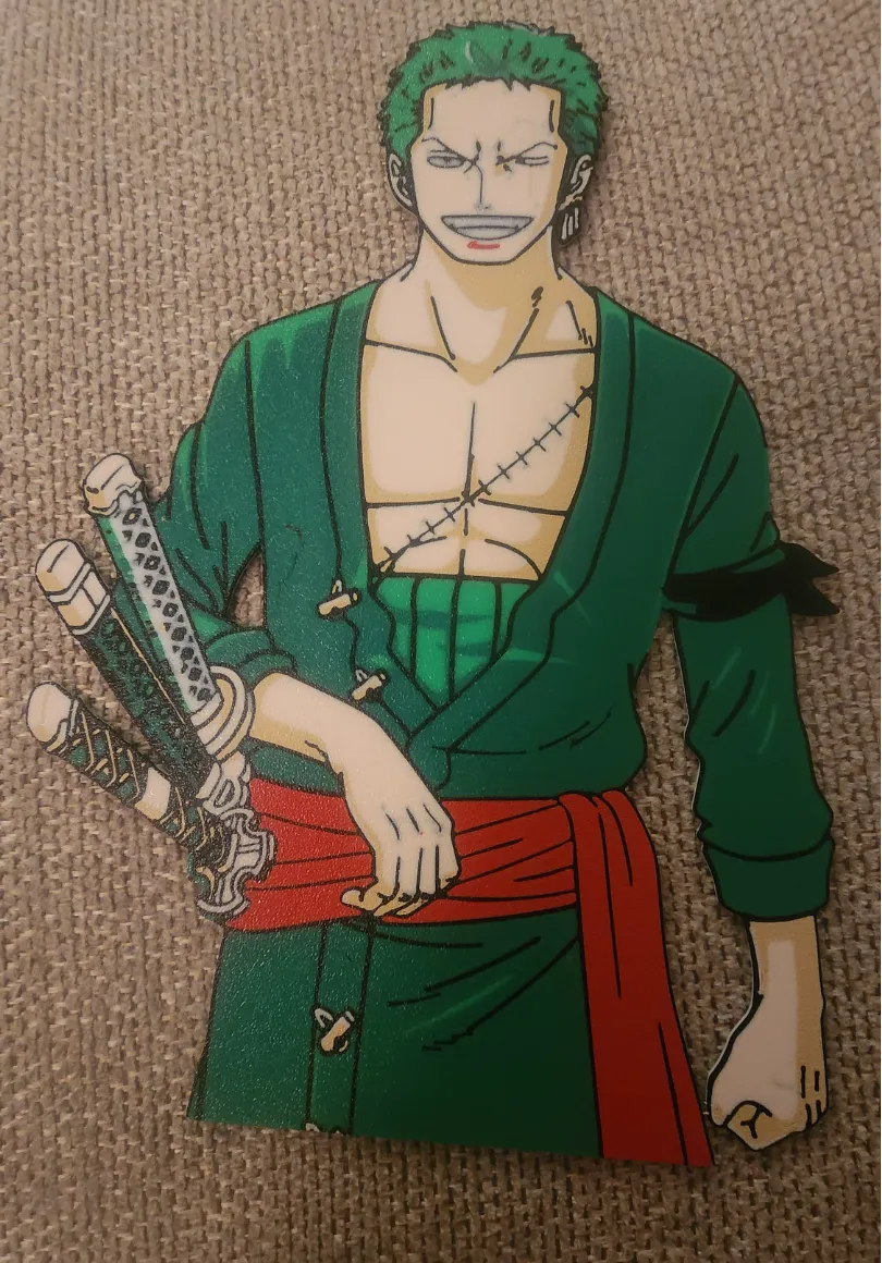 Roronoa Zoro Wall Art - Anime Wall Art, in stock in India