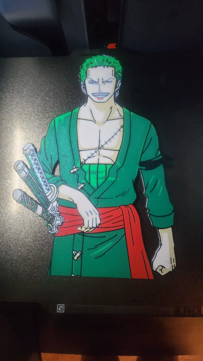 Roronoa Zoro Wall Art, photo 2 of 4 - Roronoa Zoro Wall Art Home Decor Items