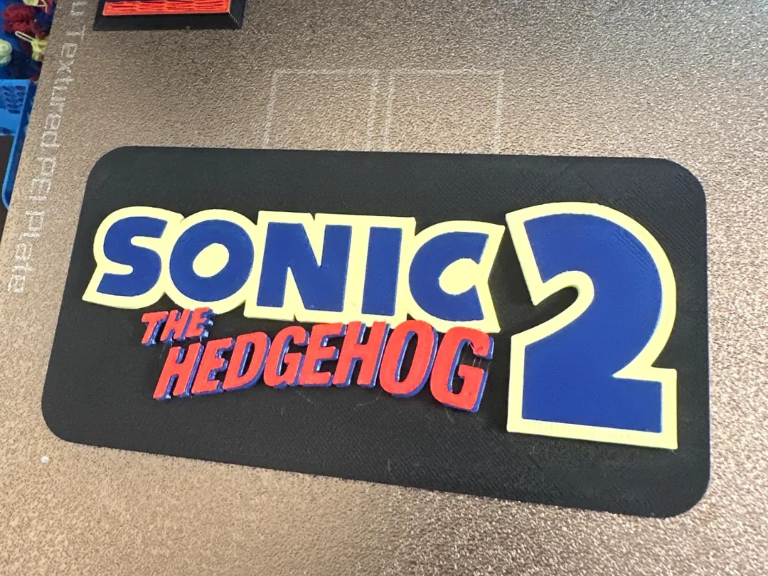 Sonic the Hedgehog 2 Decorative Sign - Gaming & Pop Culture Signs, in stock