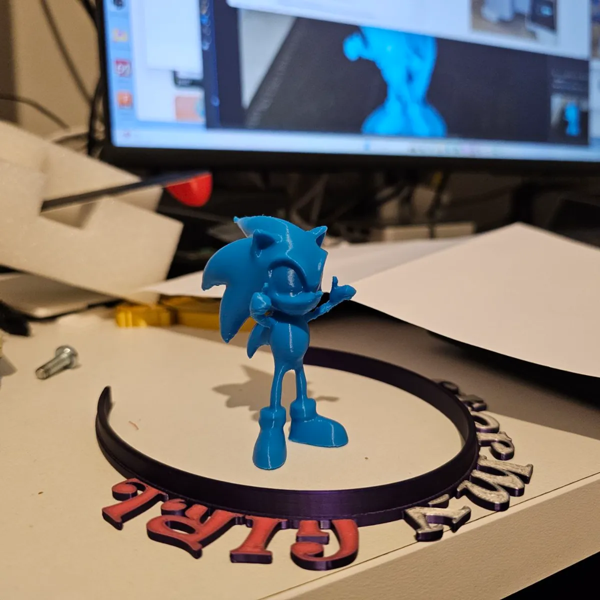 Sonic Blue Blur 90s Edition V 1, photo 2 of 4 - Sonic Blue Blur 90s Edition V 1 Toys & Games