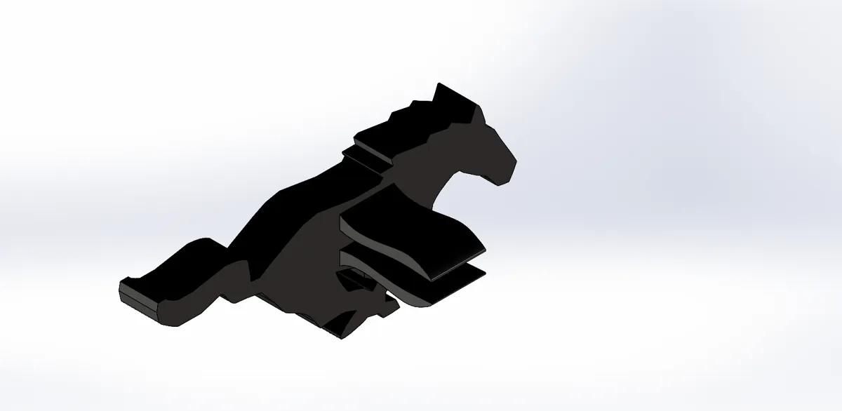 Mustang Logo clip for car air vent, photo 3 of 4 - Mustang Logo clip for car air vent Car & Vehicle
