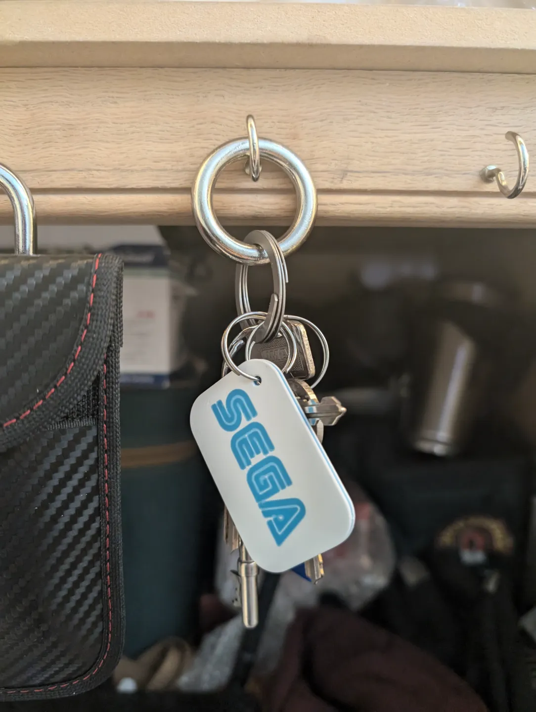 Sega Sandwich style Key ring key chain, photo 2 of 4 - Sega Sandwich style Key ring key chain Fashion