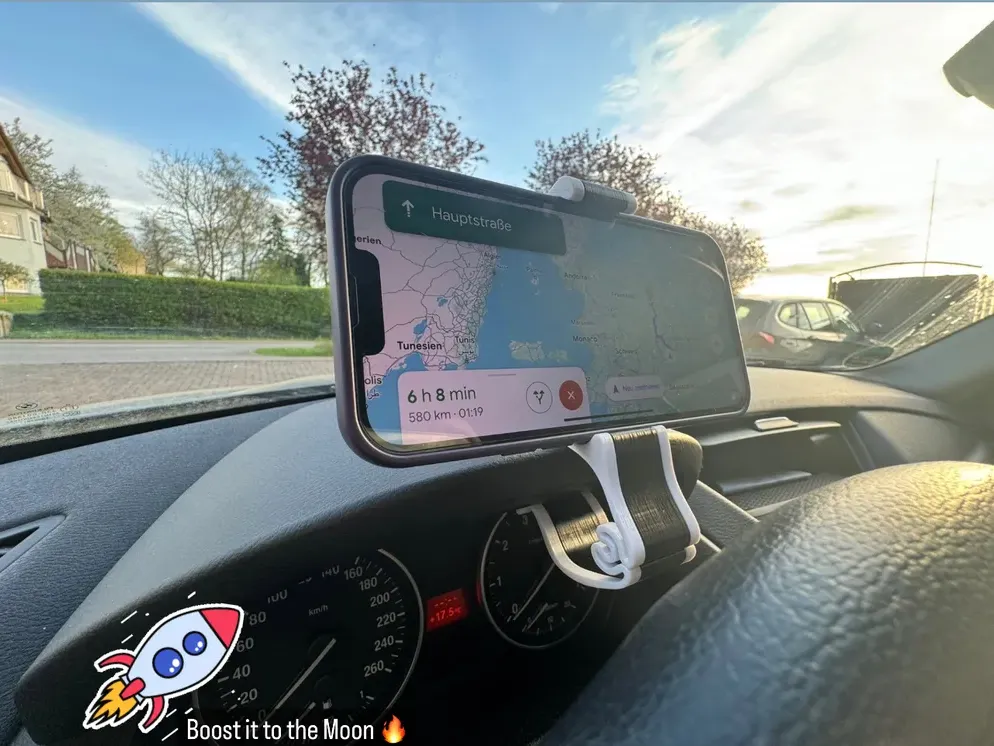 Cockpit Phone Holder Clip