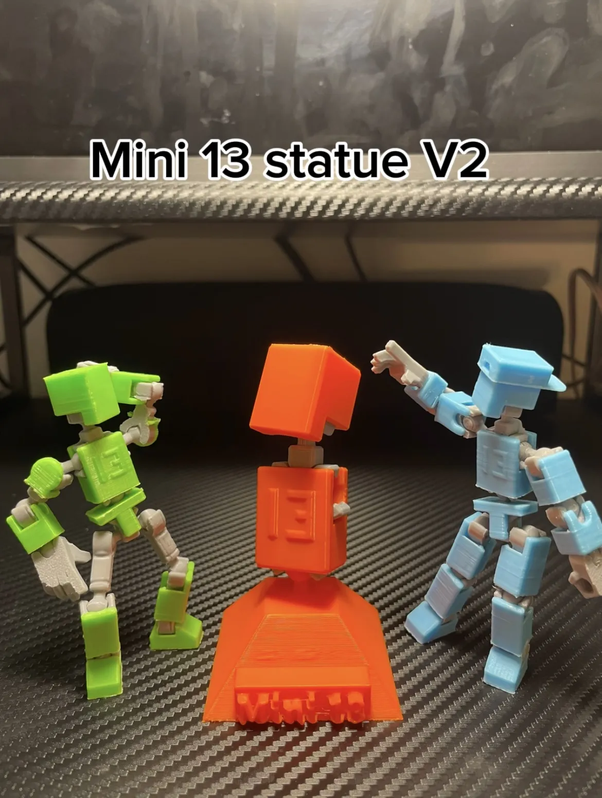Articulated mini 13 statue multi color - Flexi & Articulated Toys, in stock in India