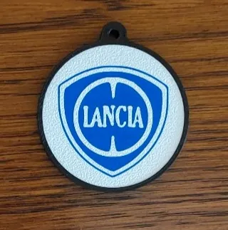 Lancia Y Keychain, photo 2 of 3 - Lancia Y Keychain Tools