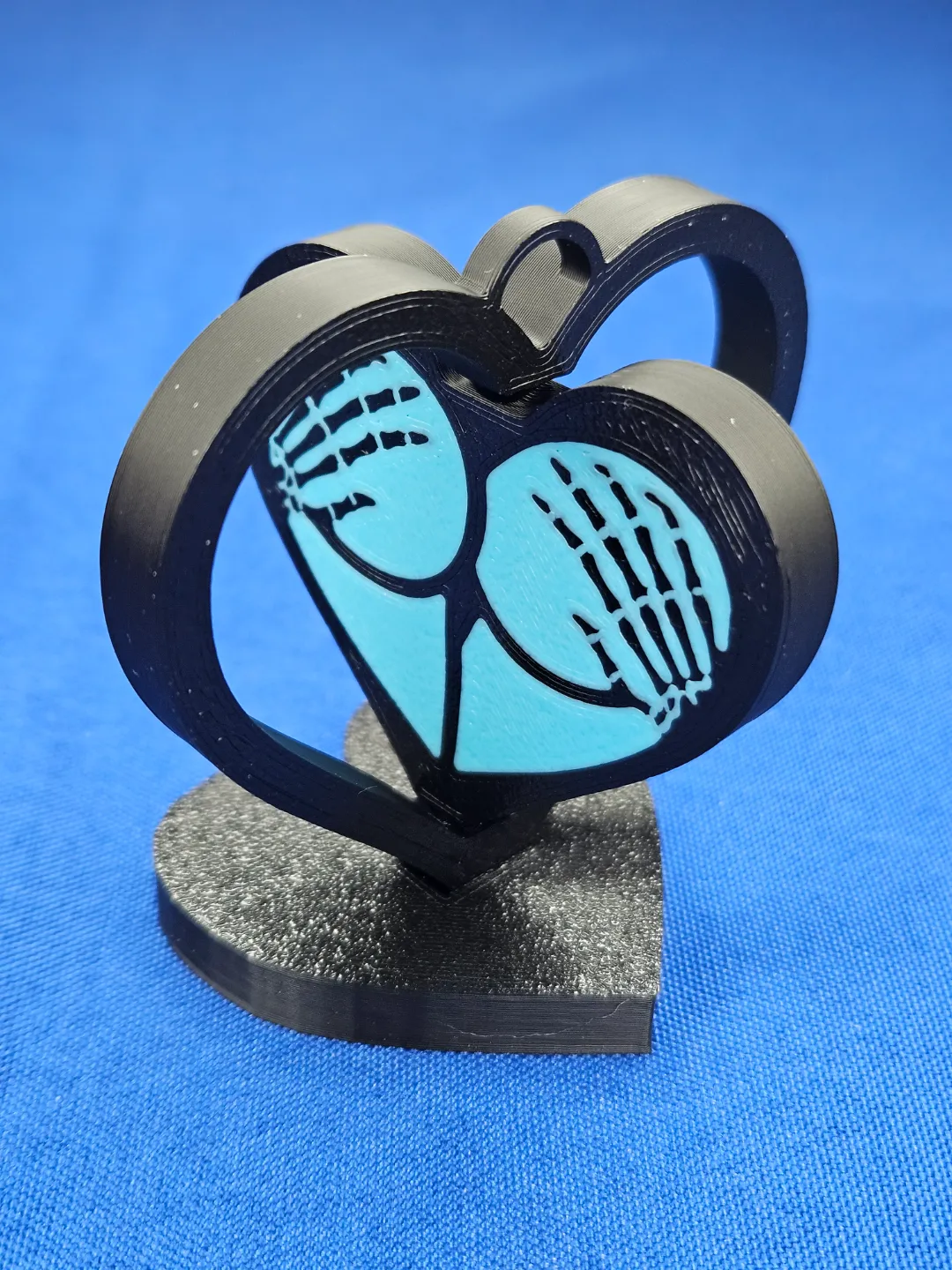 Fidget Spinner Heart Butt Skeleton Booty & Stand, photo 4 of 4 - Fidget Spinner Heart Butt Skeleton Booty & Stand Toys & Games