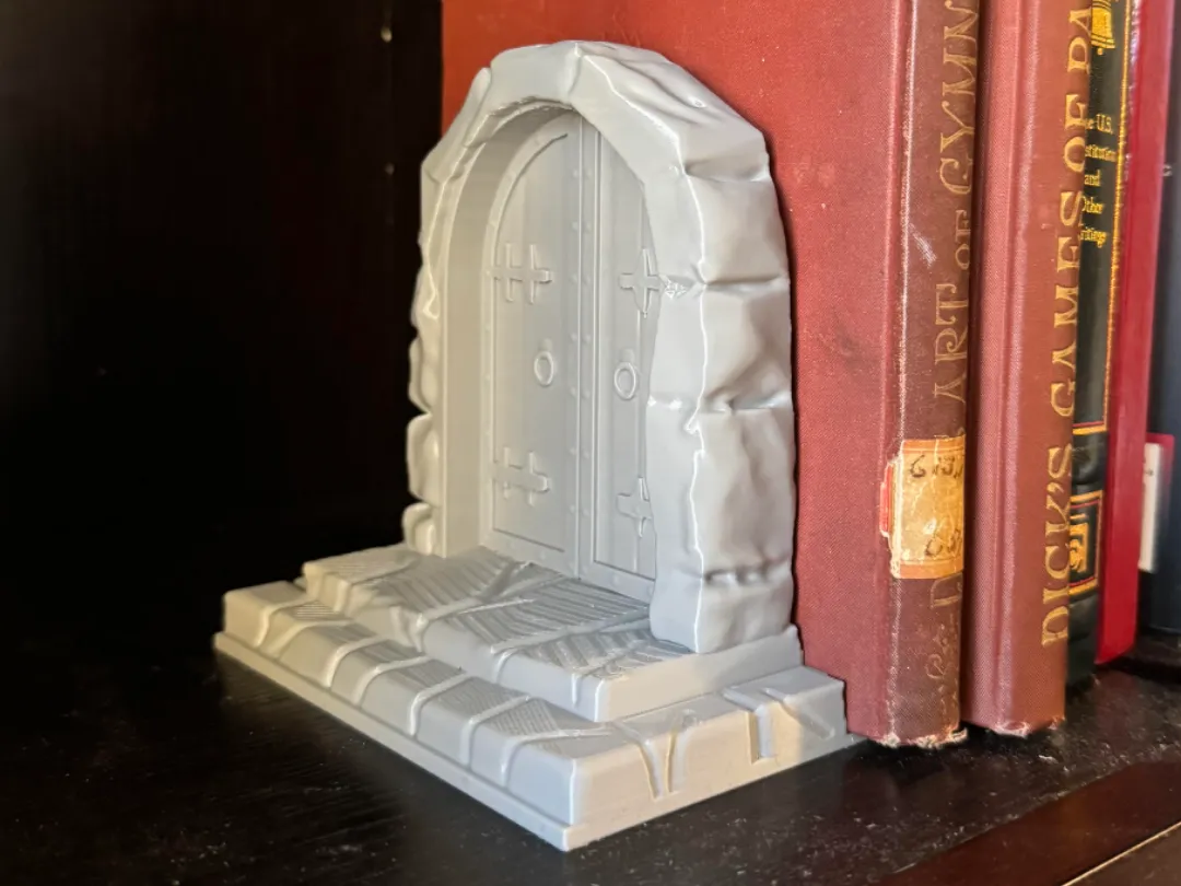 Medieval Dungeon Door Bookend