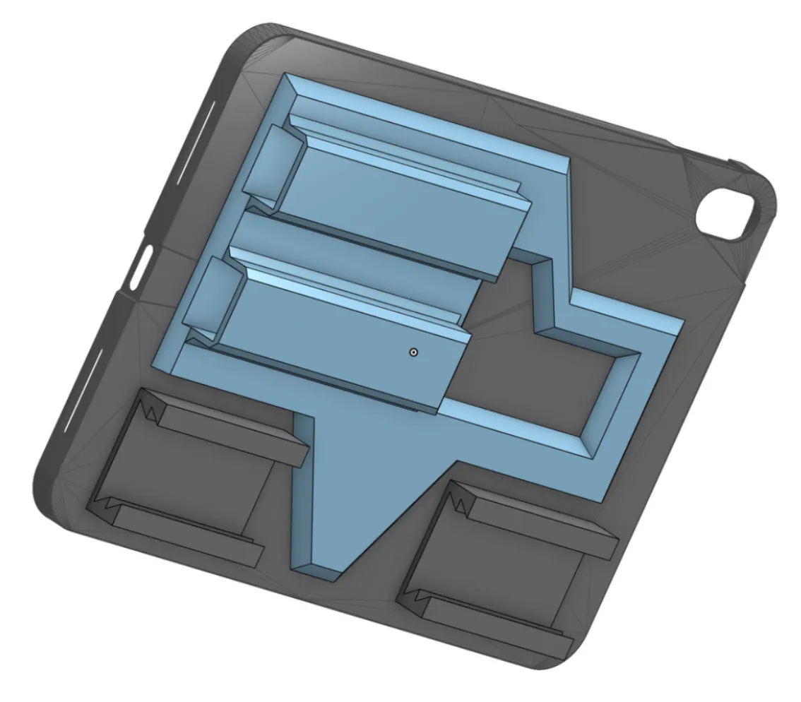 iPad Model 10 Case w/ Storage Drawers and Stands - iPad Stands, in stock in India