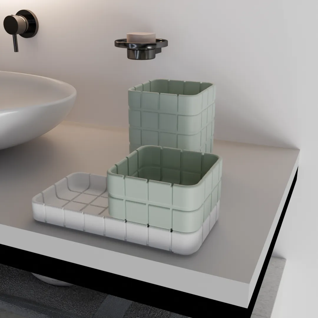 Stackable Bathroom Storage, photo 3 of 4 - Stackable Bathroom Storage Tools
