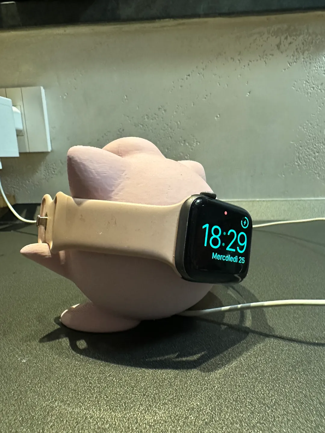 Jigglypuff Apple Watch Charging Stand, photo 4 of 4 - Jigglypuff Apple Watch Charging Stand Household