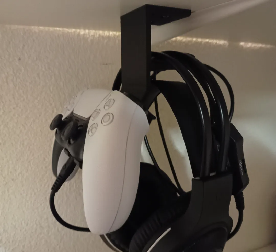 PS5 Controller & Headset Hanger/Holder with cutout - Organizers, in stock in India