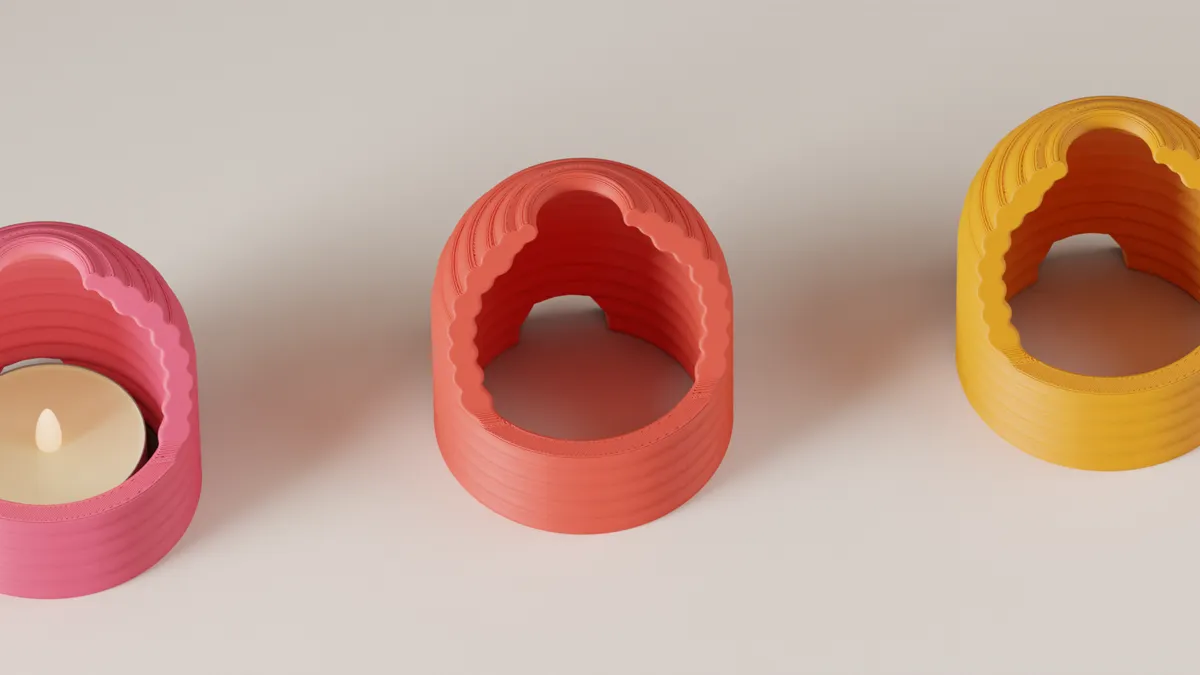 Tealight. Easy to LED Candle Holder, photo 2 of 4 - Tealight. Easy to LED Candle Holder Household