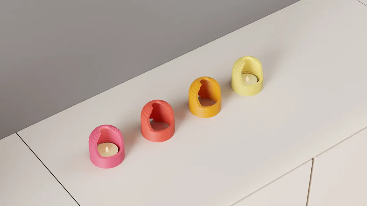 Tealight. Easy to LED Candle Holder, photo 4 of 4 - Tealight. Easy to LED Candle Holder Household