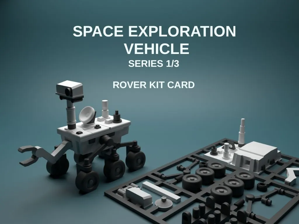 Mars Rover Kit Card SERIES 1/3
