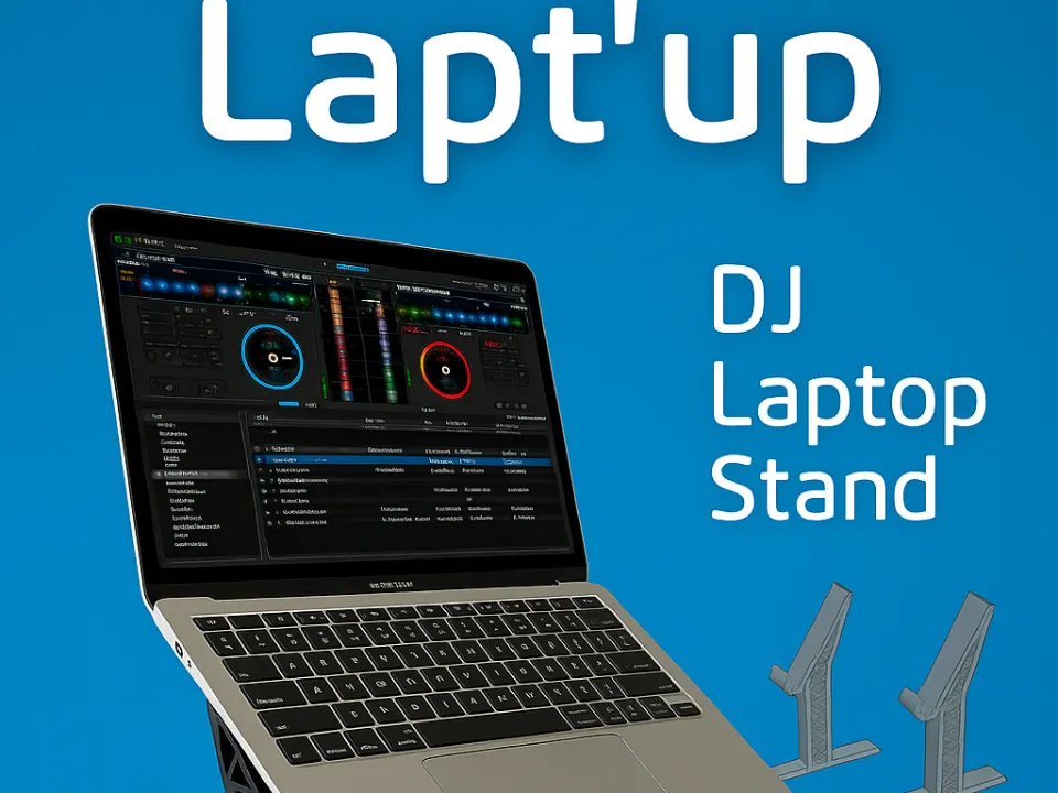 Laptop Stand for DJ Controller - DJ Lapt’up