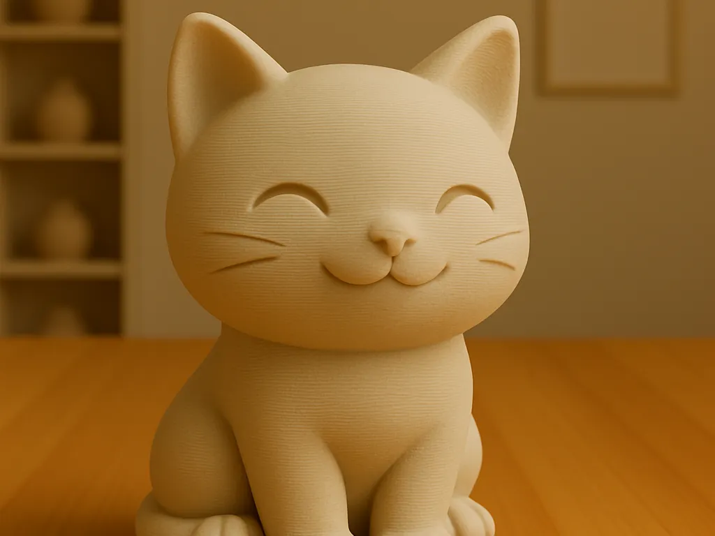 Cute cat miniature
