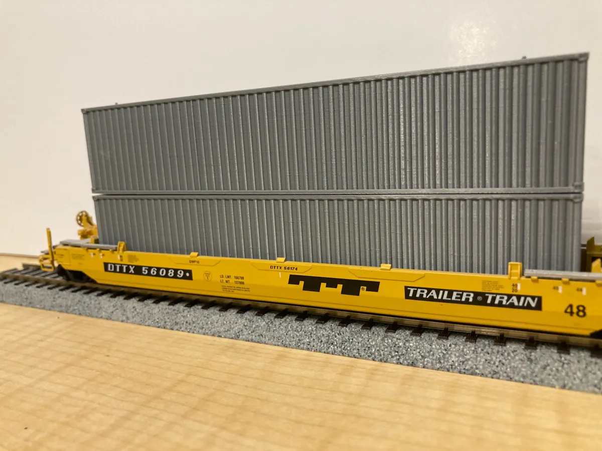 Container 48' - HO Scale (1/87)