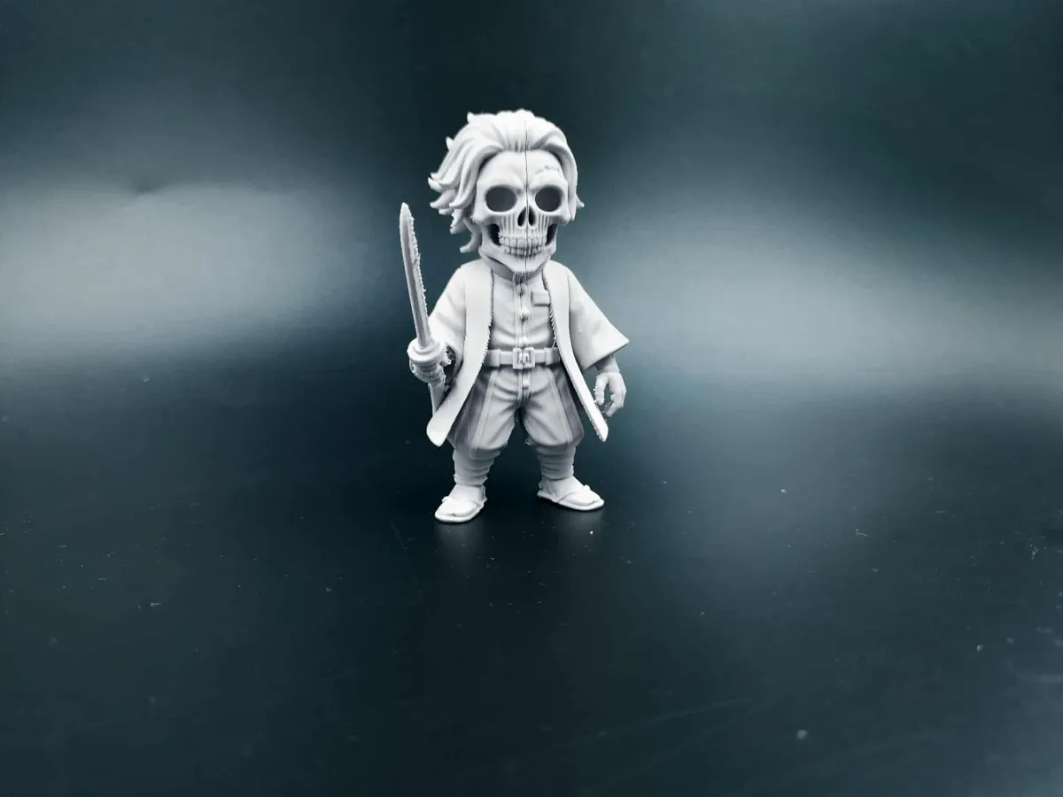 Skeleton Tanjirou Kamado Demon Slayer, Halloween, photo 3 of 4 - Skeleton Tanjirou Kamado Demon Slayer, Halloween Gifts & Occasions