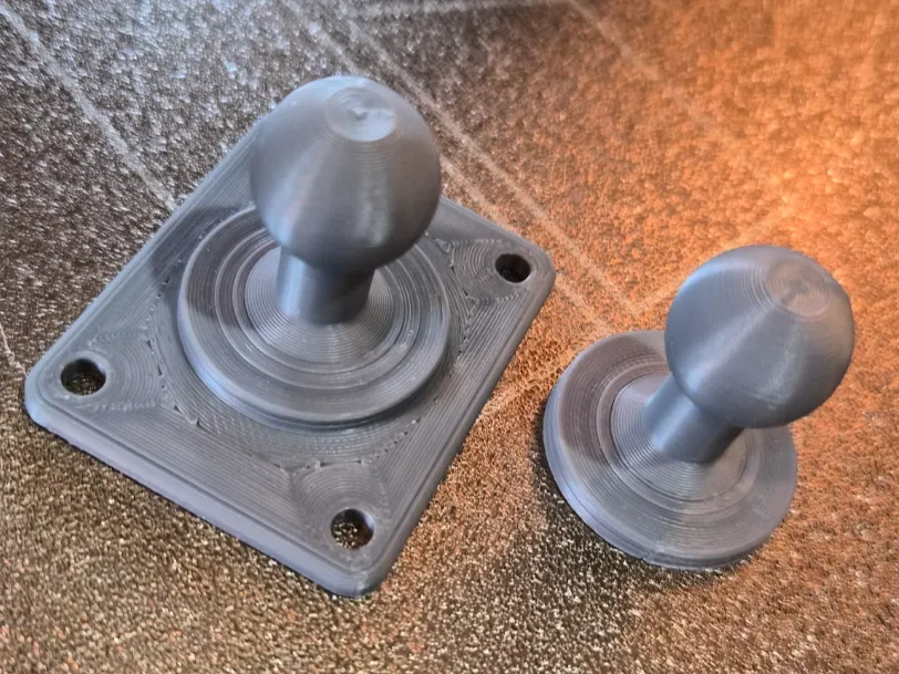 Reinforced Ball Mount AMPS 30x38mm