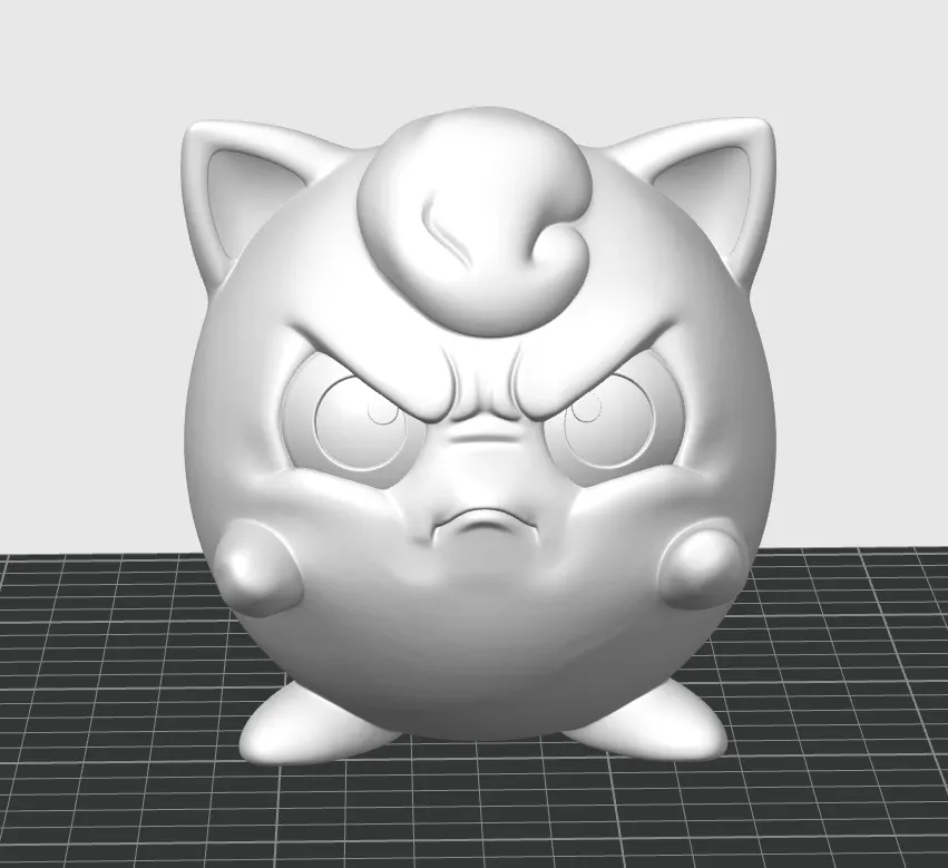 This jigglypuff is upset in the window, photo 3 of 3 - This jigglypuff is upset in the window Figurines & Collectibles