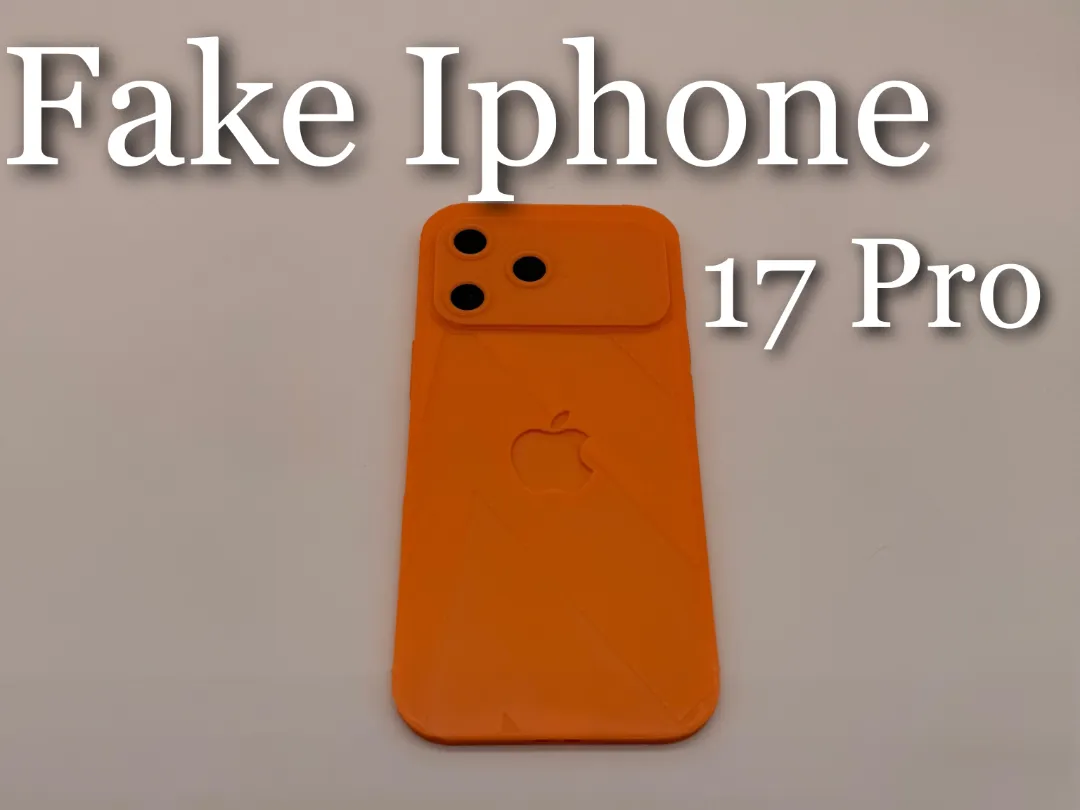 Fake iPhone 17 Pro Prank Prop