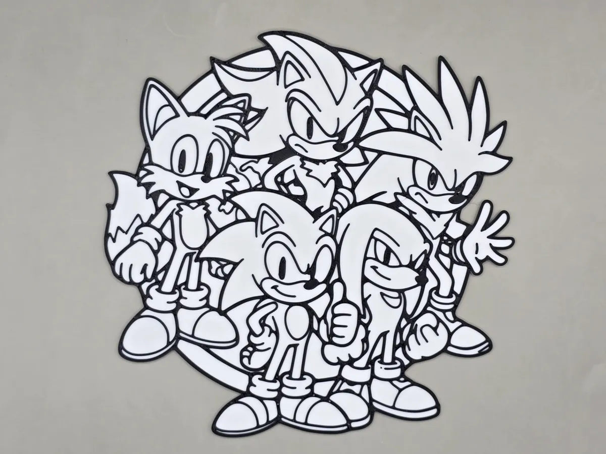 Sonic Universe Coloring Creative Craft
