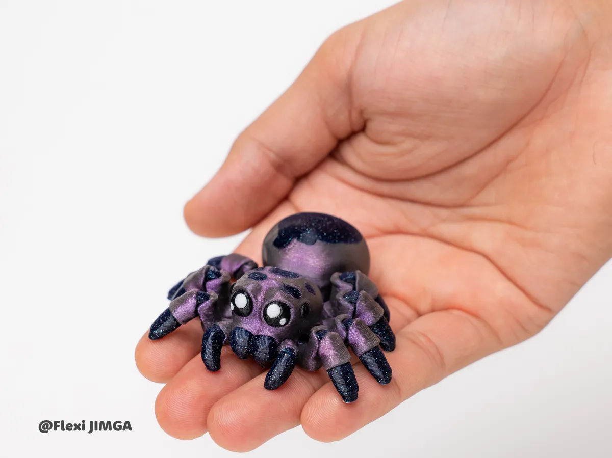 Mini Articulated Spider - Harmless!!!!, photo 3 of 4 - Mini Articulated Spider - Harmless!!!! Fidget & Sensory Toys