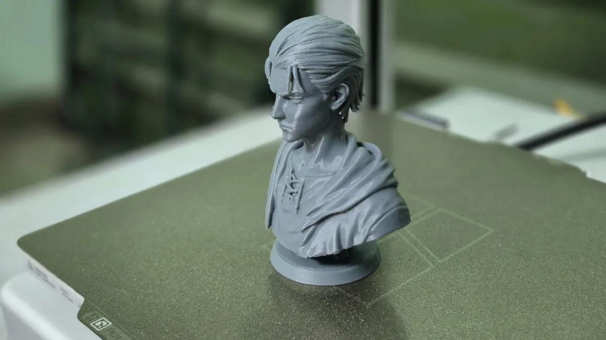 Eren Yeager Bust, photo 3 of 4 - Eren Yeager Bust Art