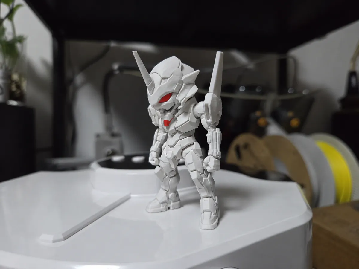 Neon Genesis Evangelion - Chibi EVA Unit‑01Kai, photo 2 of 3 - Neon Genesis Evangelion - Chibi EVA Unit‑01Kai Toys & Games